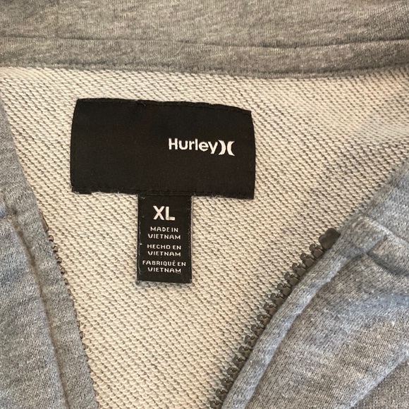 Hurley grey hoodie - Picture 2 of 2